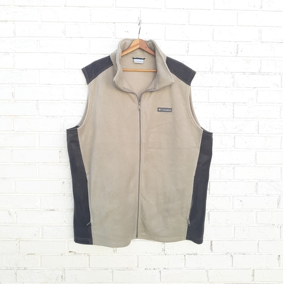 Columbia Fleece Vest Mens 2XT - Picture 2 of 6